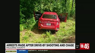 Arrest made after drive-by shooting and chase in Paulding County