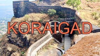 KORAIGAD FORT | किल्ले कोराईगड 🚩 | LONAVALA | TREK | #korigad #sahyadri