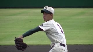 【高校野球】報徳学園・西垣雅矢（２年秋）