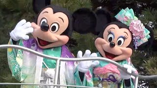 ºoº[ 2015 お正月 ] ディズニーランド 2015 お正月のグリーティング トゥーンタウンより Tokyo Disneyland New Year Greeting Parade!