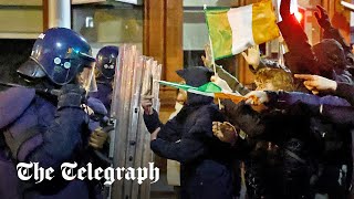Dublin riots: violent clashes with police is 'worst disorder in decades'