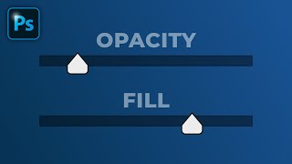 Whats is The Difference Between Opacity Vs Fill in Photoshop #2MinuteTutorial