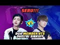 Taehyung vs Jungkkook: Duel Member BTS! Siapa Lebih Cakep? | MRI PanSos Kap #short