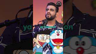 Reaction when Doraemon's all voice changed #themotormouth #wajahathasan #doraemon #hindidubbing