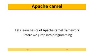 Apache camel basics, spring boot app