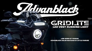 Advanblack LED Grid Light For Low Rider ST and Advanblack ST Style Fairing