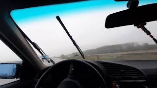 e36 m50b25 nv donuts in rain