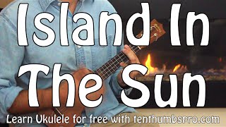 Weezer - Island In the Sun - Ukulele Tutorial - Barre Chords