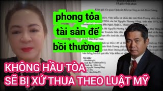 Hoàng Duy Hùng Đối Mặt Nguy Cơ Phong Tỏa Tài Sản Từ Đơn Kiện Của Cô Phương Hằng