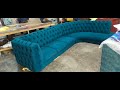 How to make a Chesterfield sofa | Chesterfield Sofa making | Velvet Chesterfield | Couch and Chairs