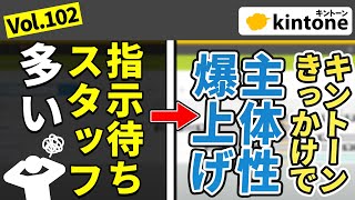 【歓喜】kintone導入でリモートワークでも全社員が主体性を持つように！【成功事例紹介】Vol102