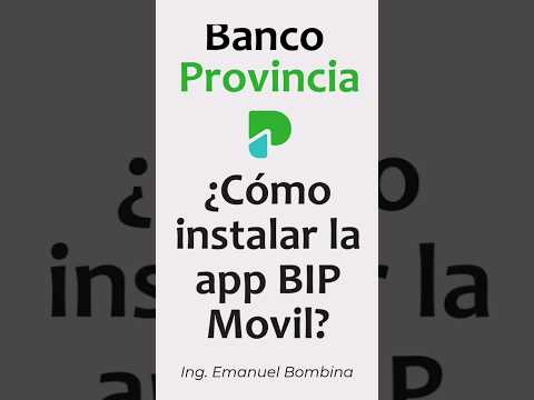 Instalá BIP Móvil Del Banco Provincia - YouTube