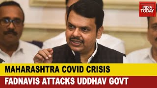 COVID Cases In Maharashtra On The Rise: Ex-CM Fadnavis Attack Uddhav Thackeray Government