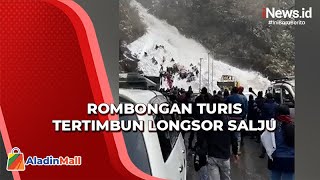 Mobil Rombongan Turis Tertimbun Salju di Jalan Ekstrem India, 7 Orang Tewas