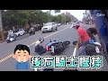 用生命丟垃圾 男子騎車追垃圾車 奮力一甩下場超慘｜天編推播@中天新聞ctinews