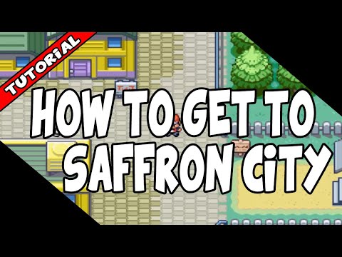 How to get to Saffron City on Pokemon Fire Red How to get to Saffron City on Pokemon Fire Red
