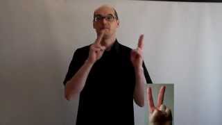 Arriver en langue des signes française