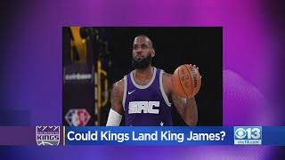 Oddsmakers Give Kings Good Shot At Signing LeBron In 2024