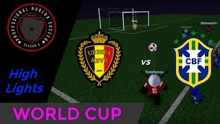 [PRS|S5] Belgium vs Brazil || WC | GROUP C || HighLights (PT-BR Commentary)