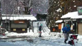 ２０１０年４月１７日　信州小諸　懐古園「雪の三の門」