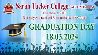 Graduation Day 2024 - Sarah Tucker College - LIVE....