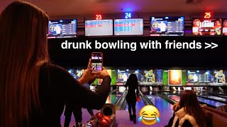 ATL VLOG PT.2: Trying Oysters for the First Time \u0026 Drunk Bowling with Friends 🤣 Vlogmas Day 16