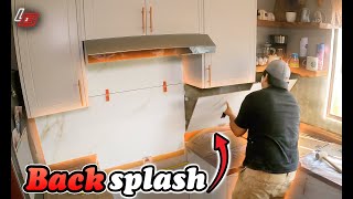 🀄️Cómo instalar CERÁMICA en el salpicadero/backsplash de la cocina. 💦