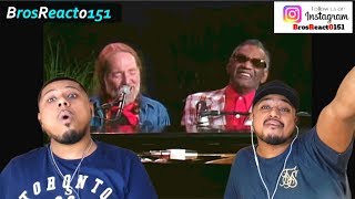 Willie Nelson Ft Ray Charles - Seven Spanish Angels | REACTION