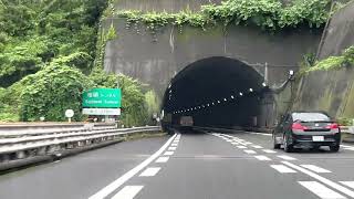 【無音】東名高速道路　富士川サービスエリアから相良牧之原インター 2022.6.18 Japanese highway Fujikawa-SagaraMakinohara