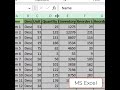 MS Excel Resize all Columns at Once