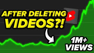 Does DELETING Videos Make Your YouTube Channel GROW FASTER?!