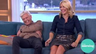 Uncontrollable laughter from Holly and Phil...6th Oct 2016