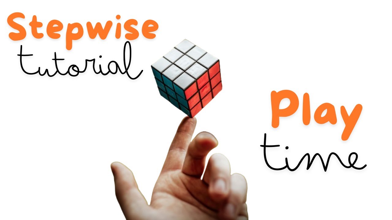Stepwise Tutorial To Solve A 3x3 Rubiks Cube Cube Puzzle Youtube