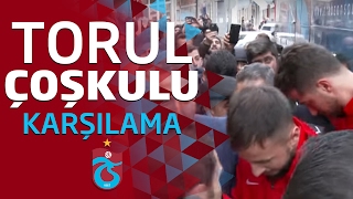 Torul'da coşkulu karşılama