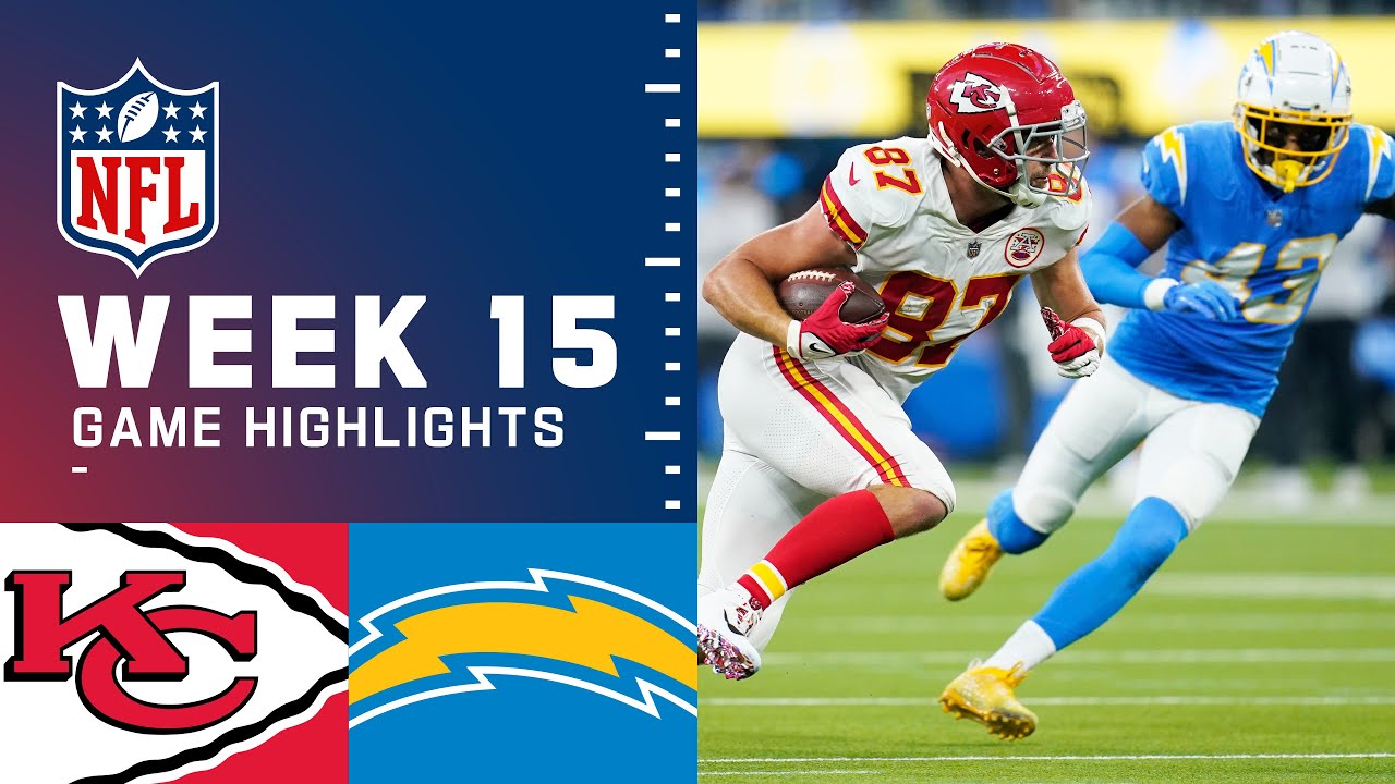 Chiefs Vs. Chargers Week 15 Highlights | NFL 2021 Highlights - YouTube