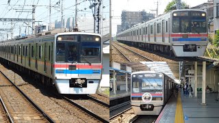 京成3700形3868編成宗吾出場試運転(新重検)\u00263000形3025編成(レイレイ誕生日記念HM)