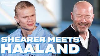 "I Know About A Couple Of Your Records” | Alan Shearer Meets Erling Haaland