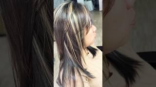 ឆ្កឹះហាយឡាយសក់ #color #haircolortutorial #haircolor #hairtok #haircolorcorrection #haircolortips