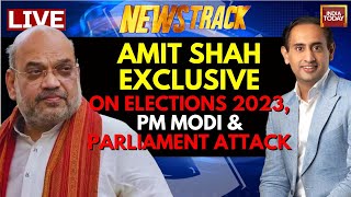 Newstrack With Rahul Kanwal LIVE: Amit Shah Exclusive Interview LIVE | Amit Shah On 2024 Elections