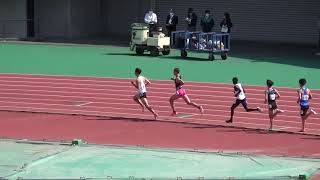 2021/4/10 金栗記念選抜中長距離 男子ｸﾞﾗﾝﾌﾟﾘ 1500m 4組 洛南 佐藤圭汰選手