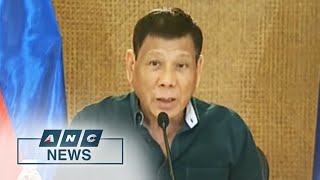 Duterte warns 'election saboteurs' | ANC