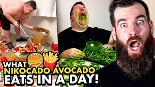 What Nikocado Avocado Eats In A Day (To Lose Weight)