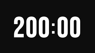 200 Minute Timer