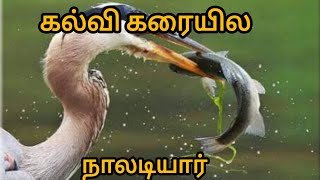 கல்வி கரையில | நாலடியார் பாடல்-1 |  தமிழ்