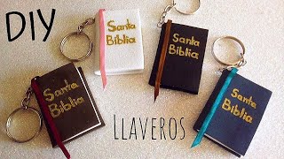 📖DIY Mini Biblias llaveros con foamy/ DIY Keychains/manualidades o ideas para iglesias