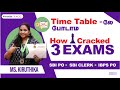 I'm Not Follow Any Particular schedule | Success Story of Kiruthika | SBI PO,CLERK IBPS PO