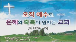 [수원금곡감리교회] 2022년 3월 6일 주일 오전 예배   -  최금석 담임  목사