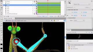 Making Armatures With the Bones Tool in Flash CS4: Part 2