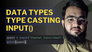 Data Types in Python | Python for Everyone in Urdu/Hindi # 5