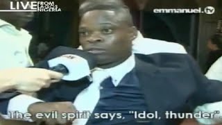 SCOAN 14/09/14: (Part 1/2) Deliverance With Anointing Water Satan \u0026 Demon Work Revealed, Emmanuel TV